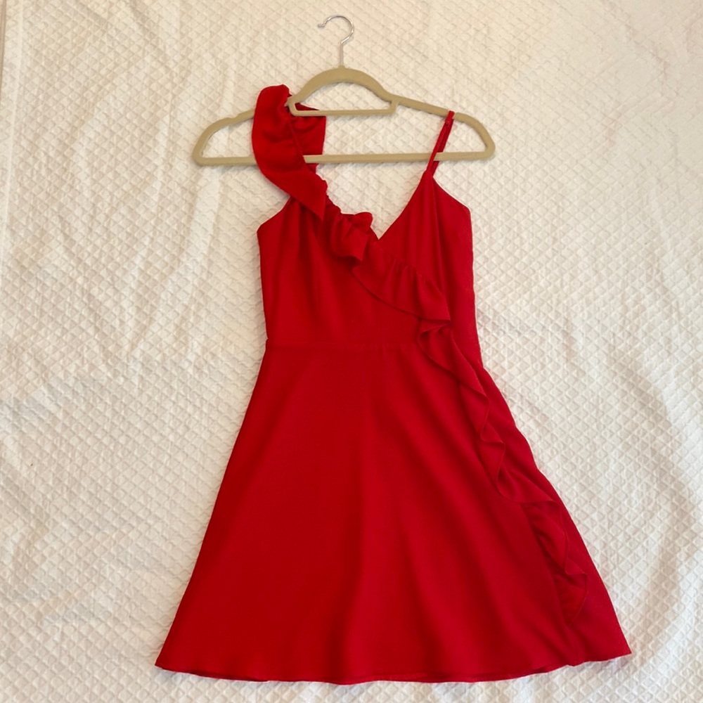 BB Dakota Red Cocktail Dress - size 0